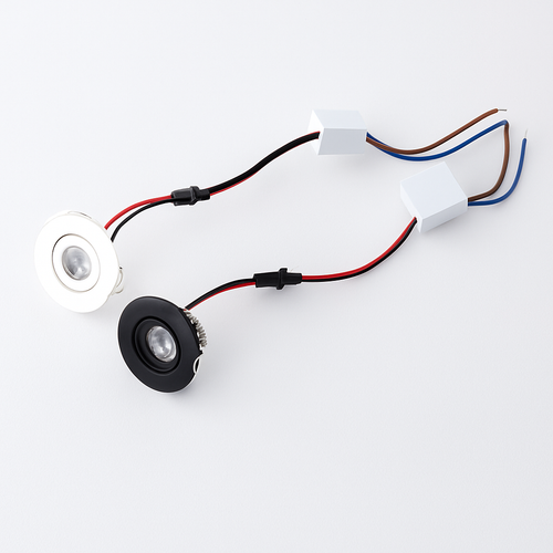 6 pièces Led Mini lumière vers le bas 3W 1W Dimmable Spot lumières encastrées AC85-265V plafonnier en aluminium 52mm - vue 8 sur 9