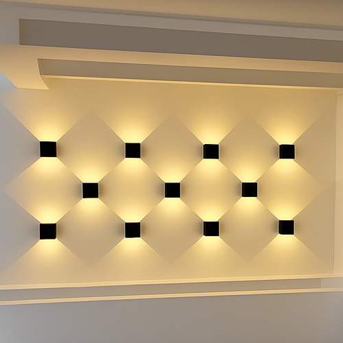 6W/12W applique murale LED lumière extérieure étanche IP65 porche jardin applique et intérieur chambre chevet décoration éclairage lampe en aluminium - vue 3 sur 6