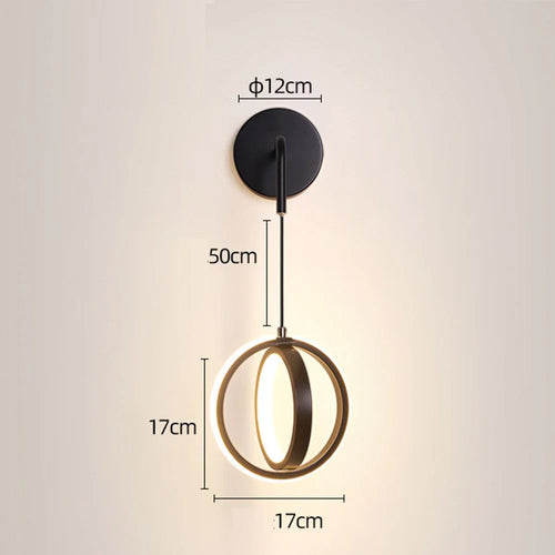 applique murale led moderne pour décoration intérieure élégante - vue 8 sur 7