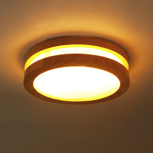 plafonnier moderne en acrylique à leds surface montée - vue 2 sur 12