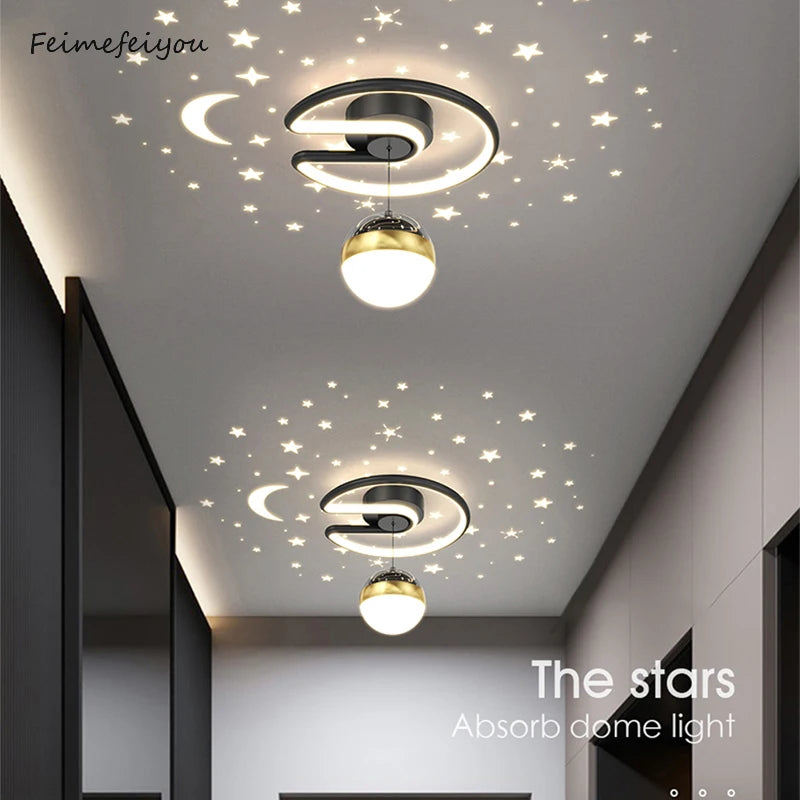 plafonnier moderne à leds pour décoration intérieure et extérieure - vue 2 sur 10