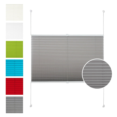 store plisse occultant easyfix sans percage pour fenetre - vue 4 sur 7