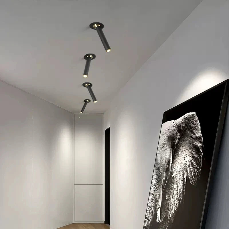 plafonnier led encastrable à angle rotatif pour intérieur - vue 5 sur 9