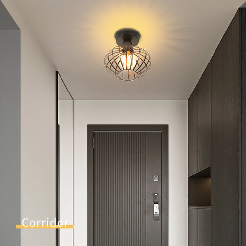 plafonnier moderne en fer nordique led pour décoration intérieure - vue 3 sur 7