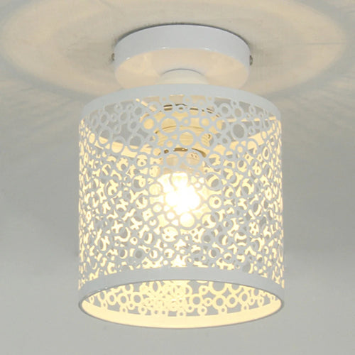 plafonnier design nordique en fer forgé pour décoration intérieure - vue 6 sur 7