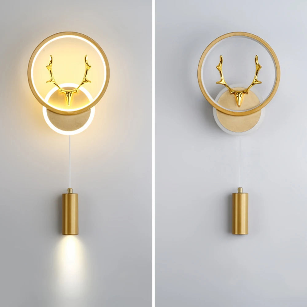 lampe de chevet créative style nordique pour décoration intérieure - vue 3 sur 7