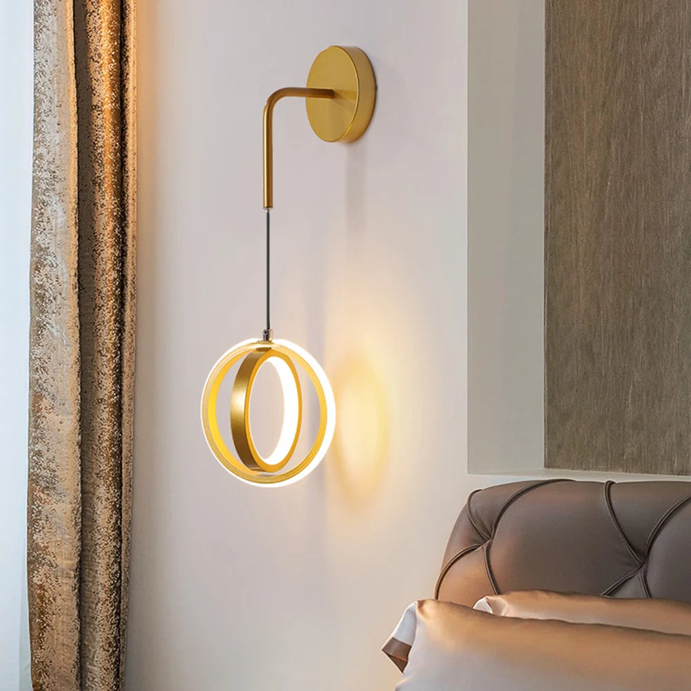 applique murale led moderne pour décoration intérieure élégante - vue 5 sur 7