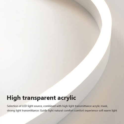 lustre nordique moderne à led design créatif et simple - vue 6 sur 8