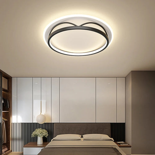 lustre led carré moderne pour éclairage décoratif intérieur - vue 2 sur 12