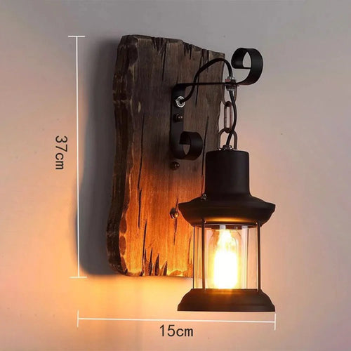 Vintage industriel LED Cage applique murale rétro Loft appliques noir abat-jour E27 applique lumières moderne intérieur luminaire - vue 6 sur 9