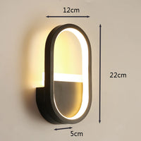 applique murale led nordique design moderne pour intérieur élégant