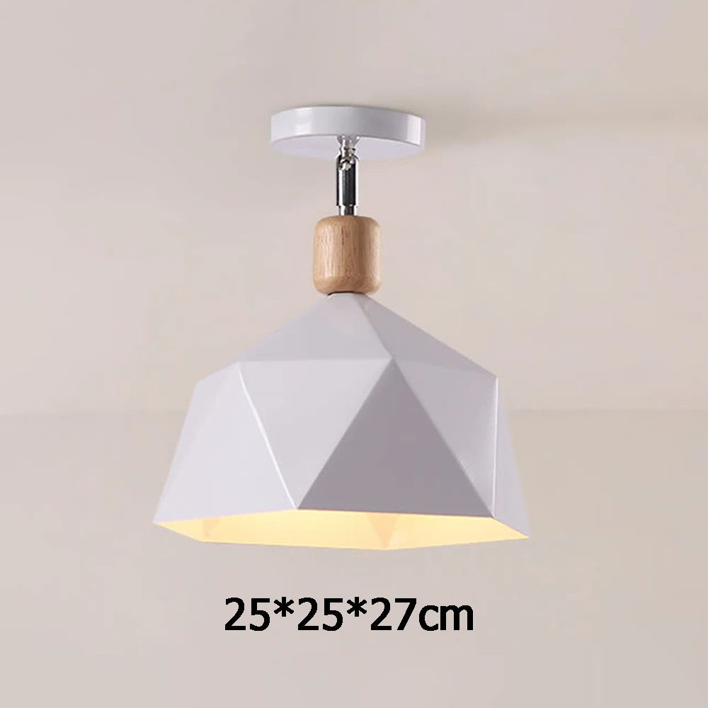 plafonnier vintage style industriel pour éclairage intérieur - vue 9 sur 9