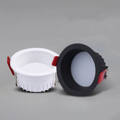 spots encastrés ronds à led pour éclairage intérieur antireflets - vue 6 sur 6