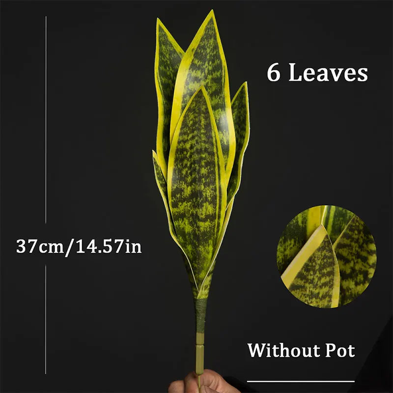 plantes artificielles sansevieria pour décoration extérieure moderne - vue 6 sur 6