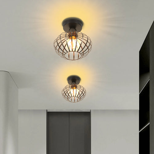 plafonnier moderne en fer nordique led pour décoration intérieure - vue 7 sur 7