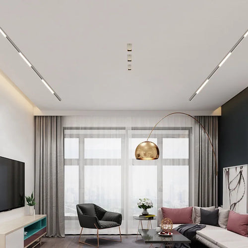 spot lumineux magnétique led smart tuya zigbee design moderne - vue 5 sur 28