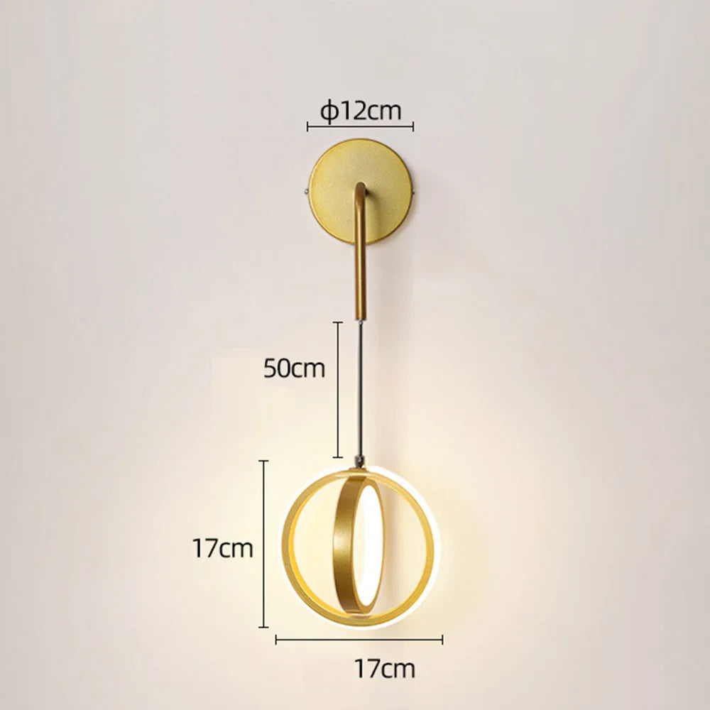applique murale led moderne pour décoration intérieure élégante