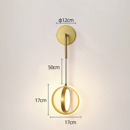 applique murale led moderne pour décoration intérieure élégante