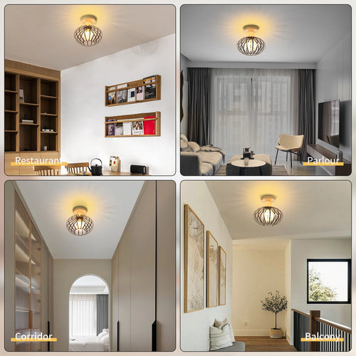 plafonniers led nordiques pour intérieur restaurant galerie salon - vue 7 sur 7