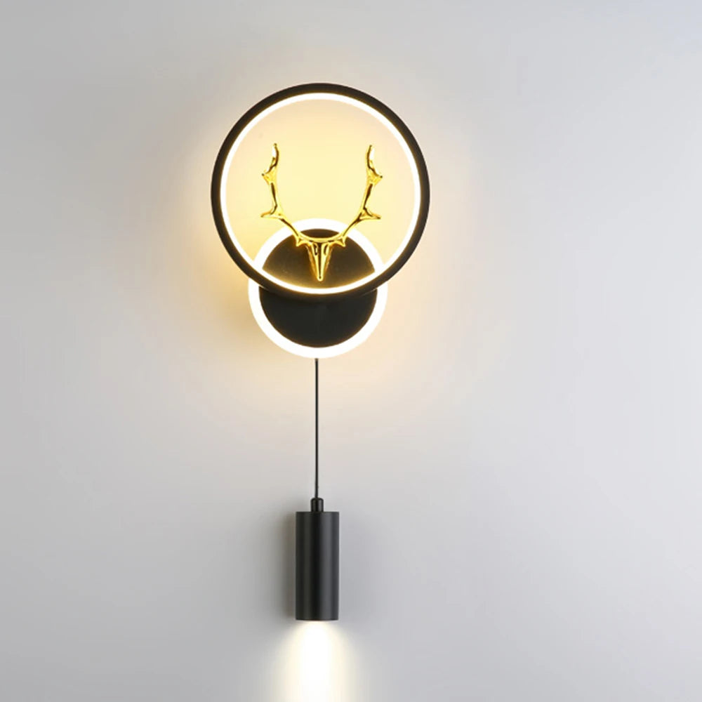 lampe de chevet créative style nordique pour décoration intérieure - vue 4 sur 7