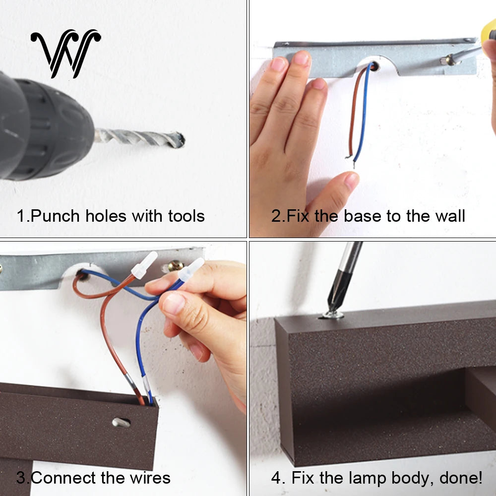 applique murale étanche pour intérieur luminaire mural - vue 4 sur 8