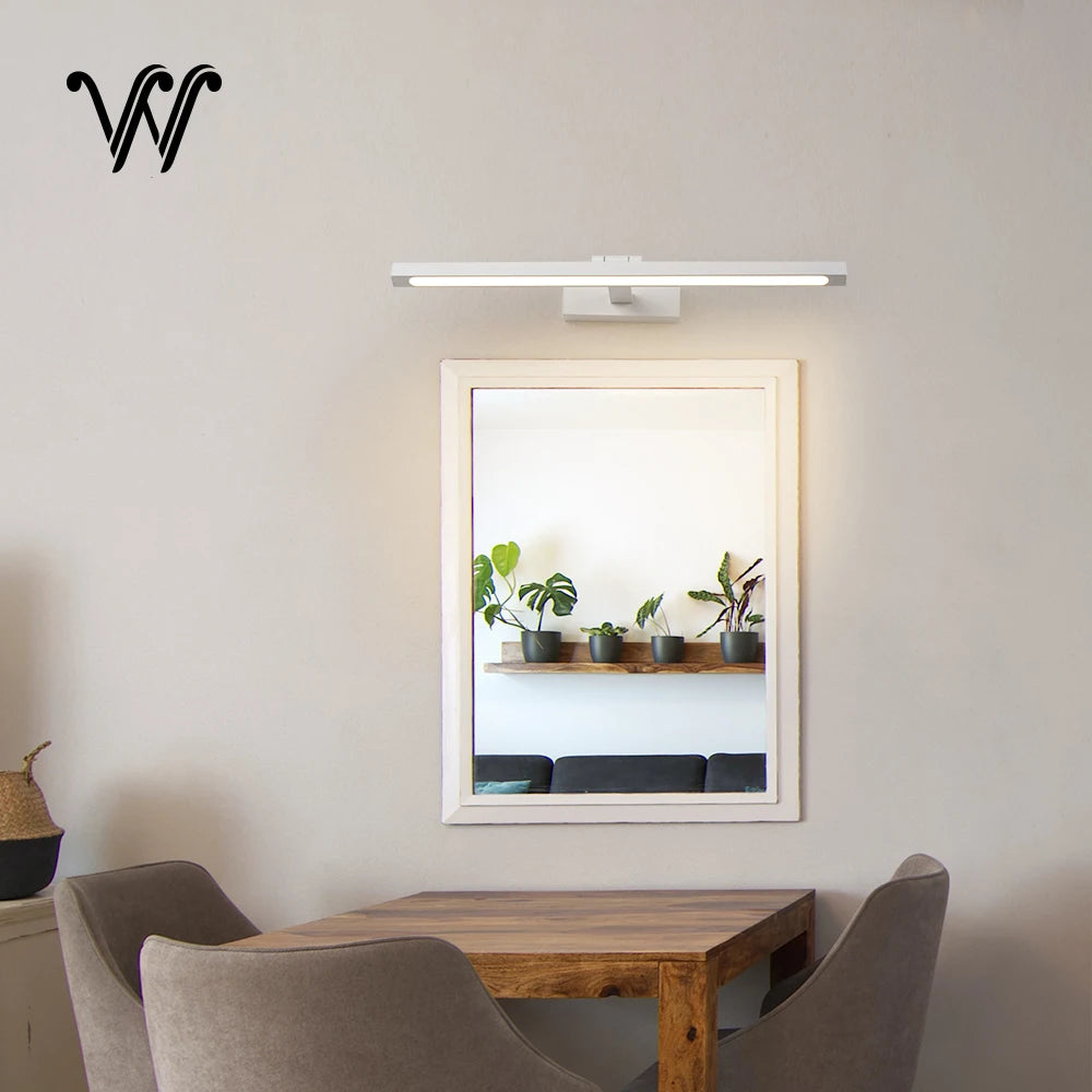 Applique murale LED moderne noir blanc or argent - vue 4 sur 11