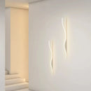applique murale led moderne en forme de s pour éclairage décoratif