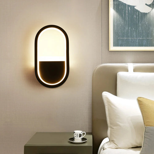 applique murale led nordique design moderne pour intérieur élégant - vue 6 sur 7