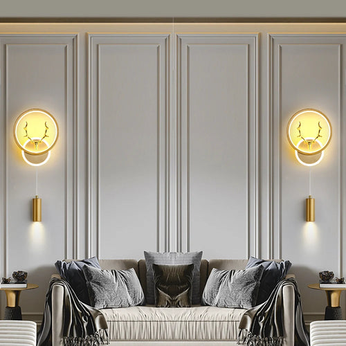 lampe de chevet créative style nordique pour décoration intérieure - vue 3 sur 7