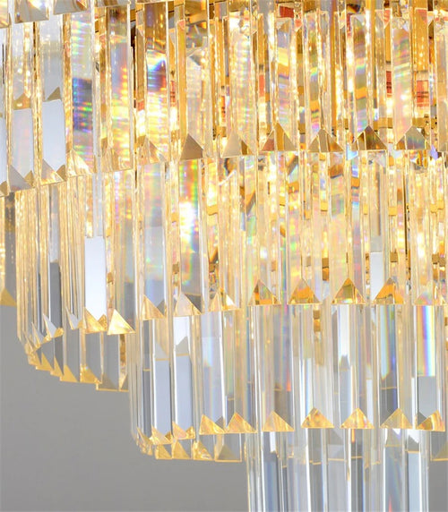 plafonnier moderne en cristal pour décoration élégante intérieure - vue 6 sur 7
