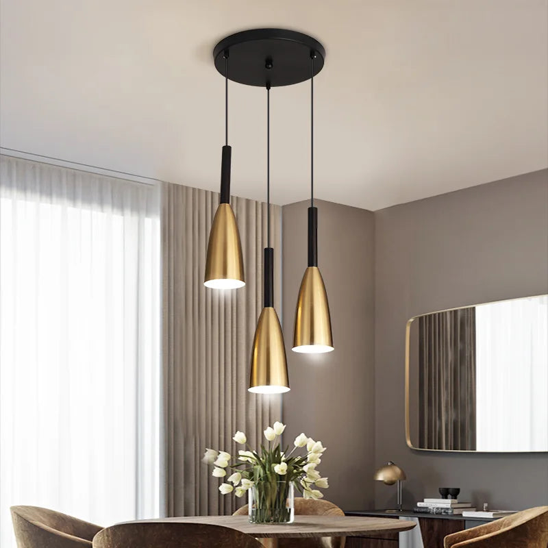 suspension led moderne pour éclairage intérieur élégant - vue 3 sur 10