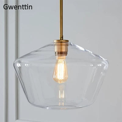 suspension moderne en verre pour décoration intérieure élégante - vue 9 sur 12