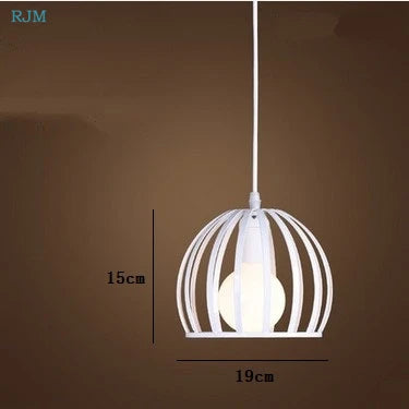 lampes suspendues industrielles vintage nordiques pour bars et restaurants - vue 8 sur 10