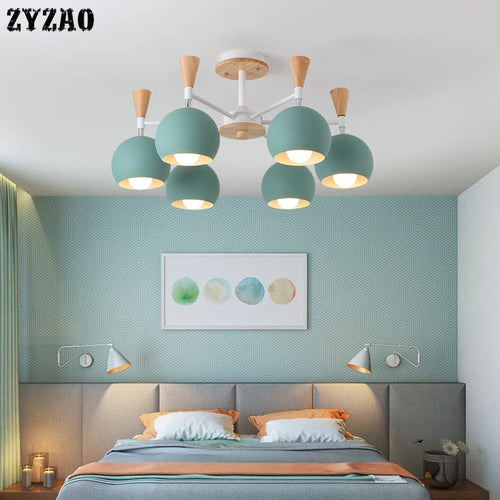 suspension simple en forme de macaron pour décoration moderne - vue 6 sur 6