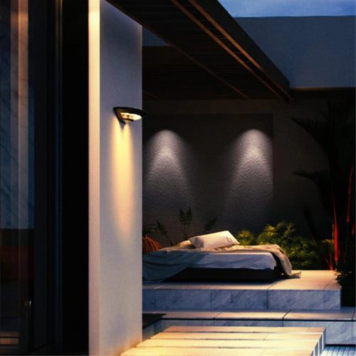 applique murale extérieure en forme de soucoupe volante décorative - vue 3 sur 7