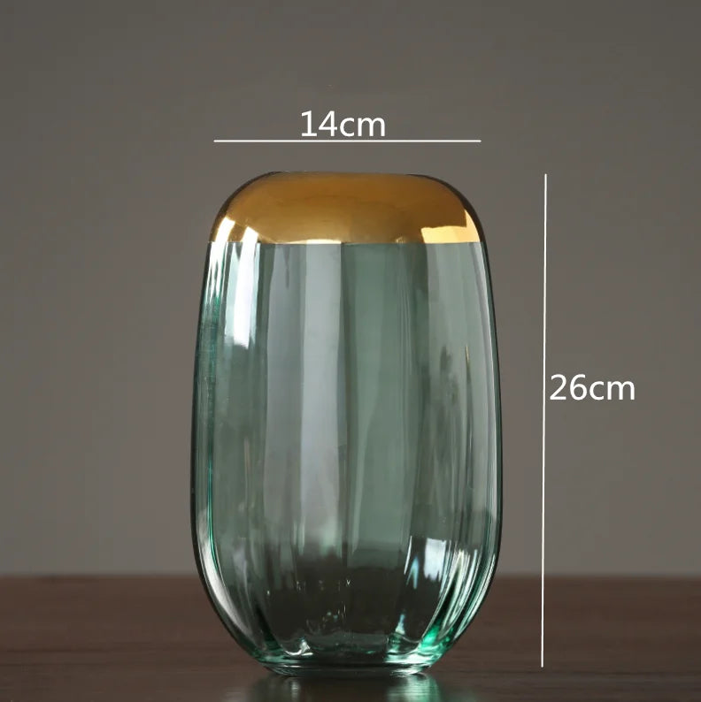 vase en verre créatif pour arrangements floraux modernes artisanaux - vue 8 sur 11