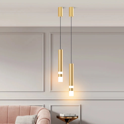 minilampe suspendue plafond chambre led décor - vue 4 sur 16