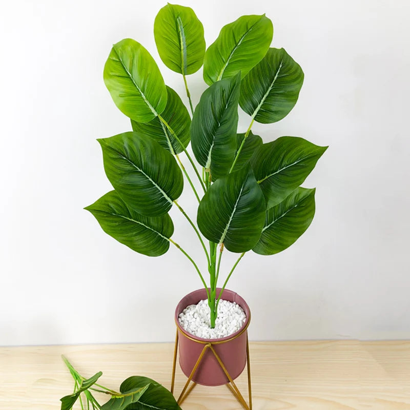 plantes artificielles monstera tropicales pour décoration intérieure et extérieure - vue 1 sur 8
