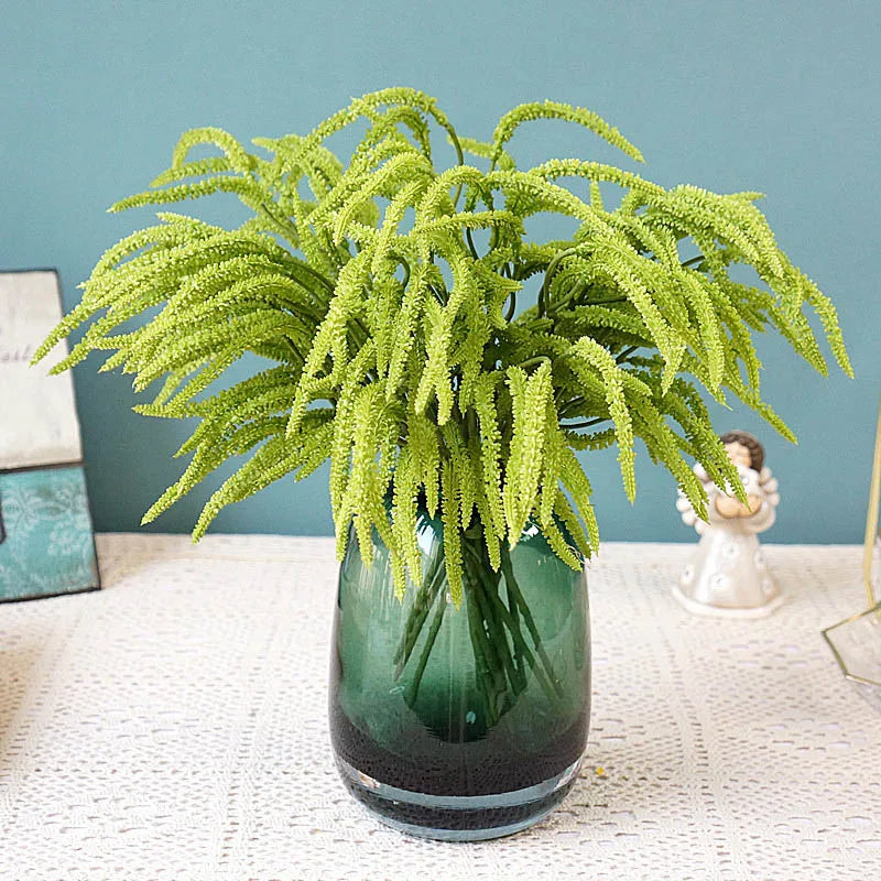 lot de 3 plantes artificielles en forme de larmes d amoureux - vue 3 sur 7
