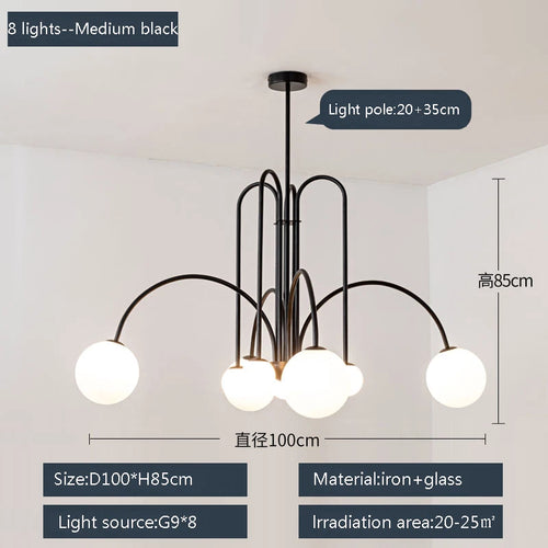 suspension moderne design postmoderne pour intérieur élégant - vue 21 sur 21