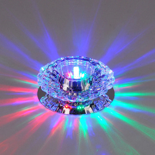 plafonniers modernes en cristal décoratifs lumière allée - vue 4 sur 7