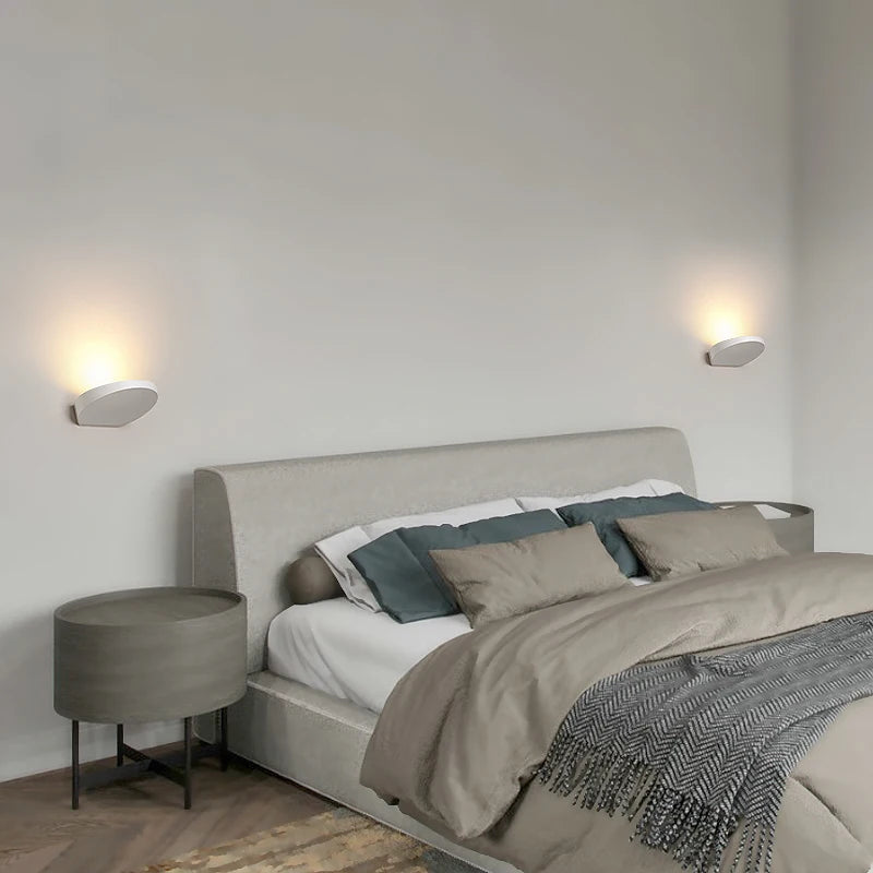 applique murale led nordique moderne idéale pour hôtel allée escaliers - vue 5 sur 12