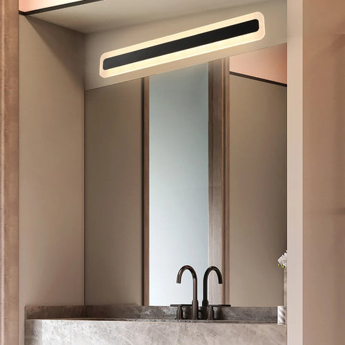 applique murale led acrylique miroir rectangle déco maison - vue 4 sur 16