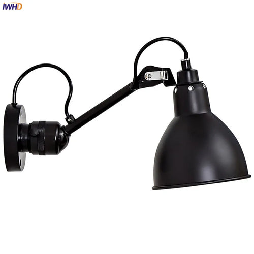 applique murale led nordique moderne ajustable iwhd wandlamp luminaria - vue 14 sur 14