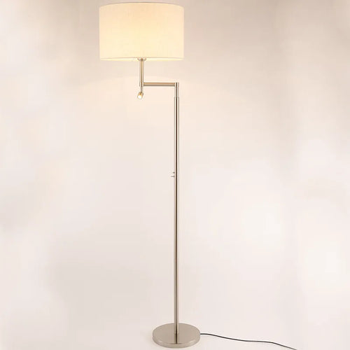 lampadaire moderne en acier inoxydable avec led design élégant - vue 2 sur 8