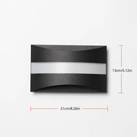 10W LED Wall Lamp Wrought Iron Wall Light  Indoor Corridor Staircase Living Room Bedroom Bedside Decorative Lighting