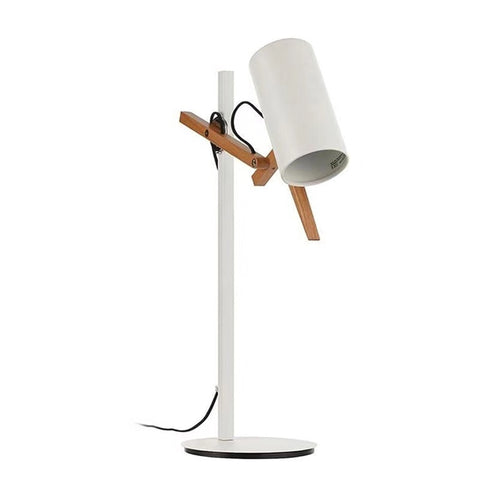 Lampe de bureau en bois naturelle japonais Aswan - vue 5 sur 5