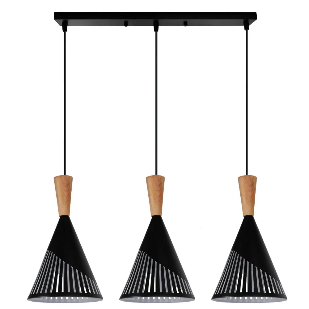suspension loft vintage avec abat-jour industriel moderne - vue 12 sur 13