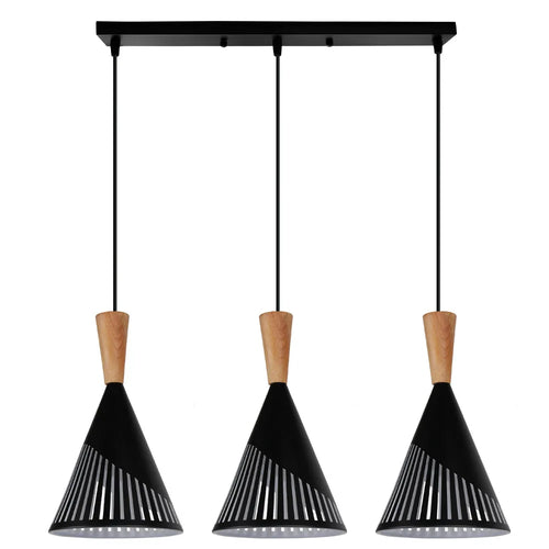 suspension loft vintage avec abat-jour industriel moderne - vue 12 sur 13