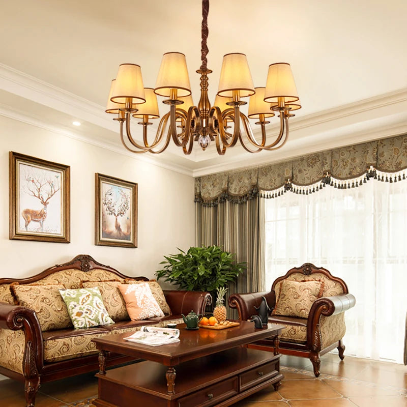 Lustre de luxe classique - vue 4 sur 15